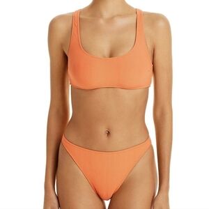 Solid & Striped The Jayden Bikini Top & The Jayden High Leg Bikini Bottom Large